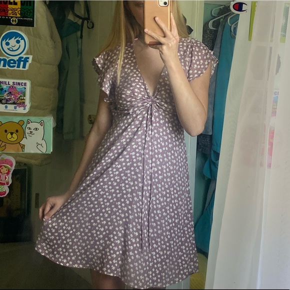 Princess Polly Dresses & Skirts - Purple floral dress